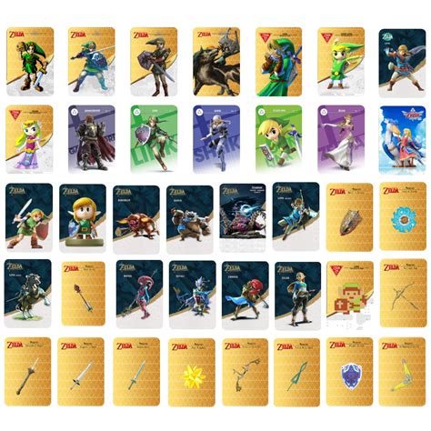 nfc cards zelda|legend of zelda nfc cards.